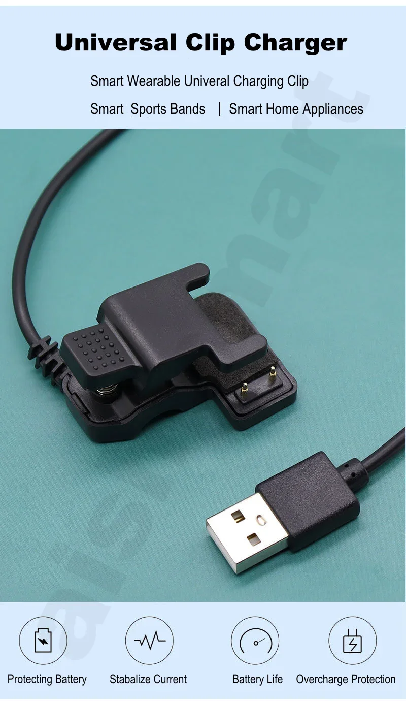 Universal Clip Charger 2pin 3p - đánh giá và giá Watch X7