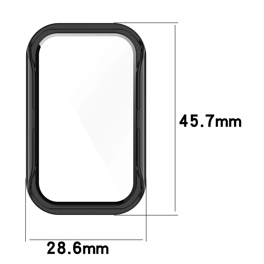PC Case+Tempered Glass For Xia - đánh giá và giá Smartwatch Redmi Watches