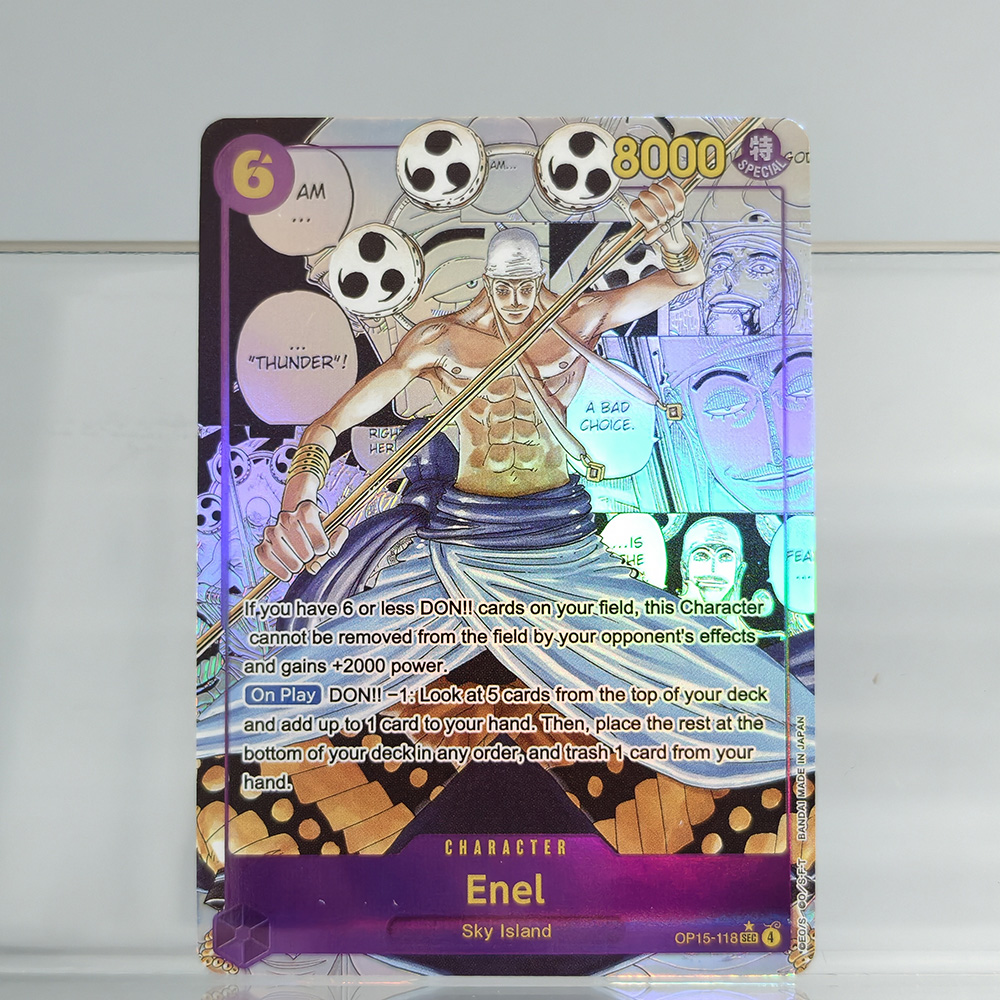 Proxy ONE PIECE Card Manga Ene - đánh giá và giá Smartwatch El