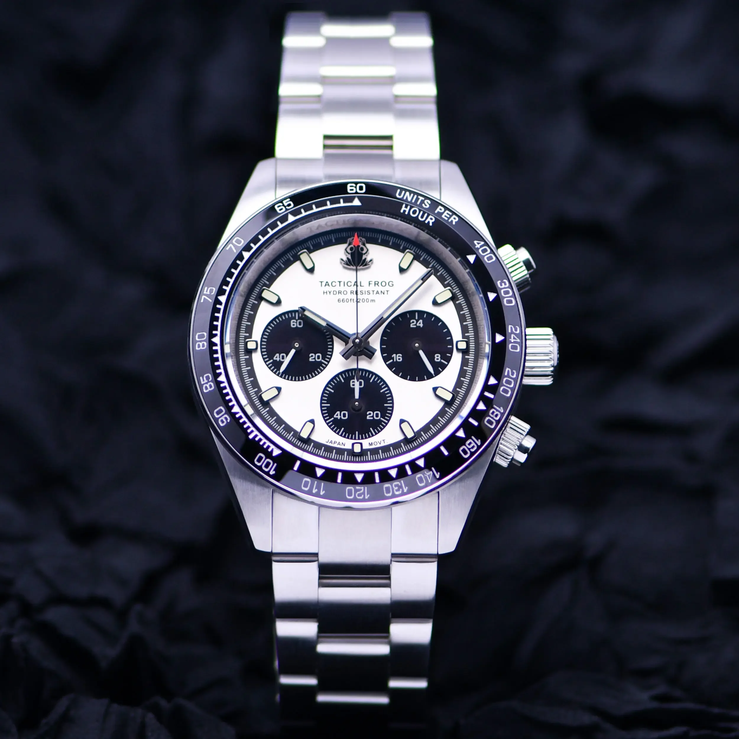 Tactical Frog 41mm Men's Timin - đánh giá và giá Solar Powered Watch