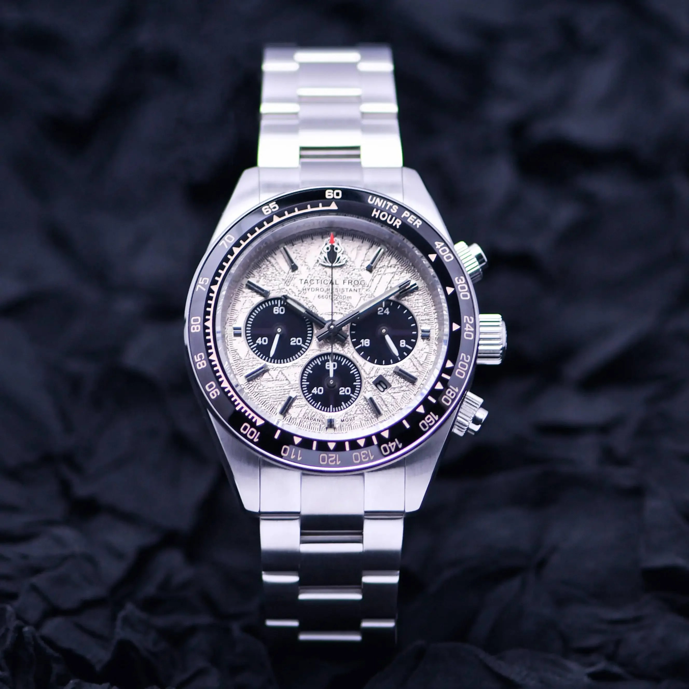 Tactical Frog 41mm Men's Timin - đánh giá và giá Solar Powered Watch