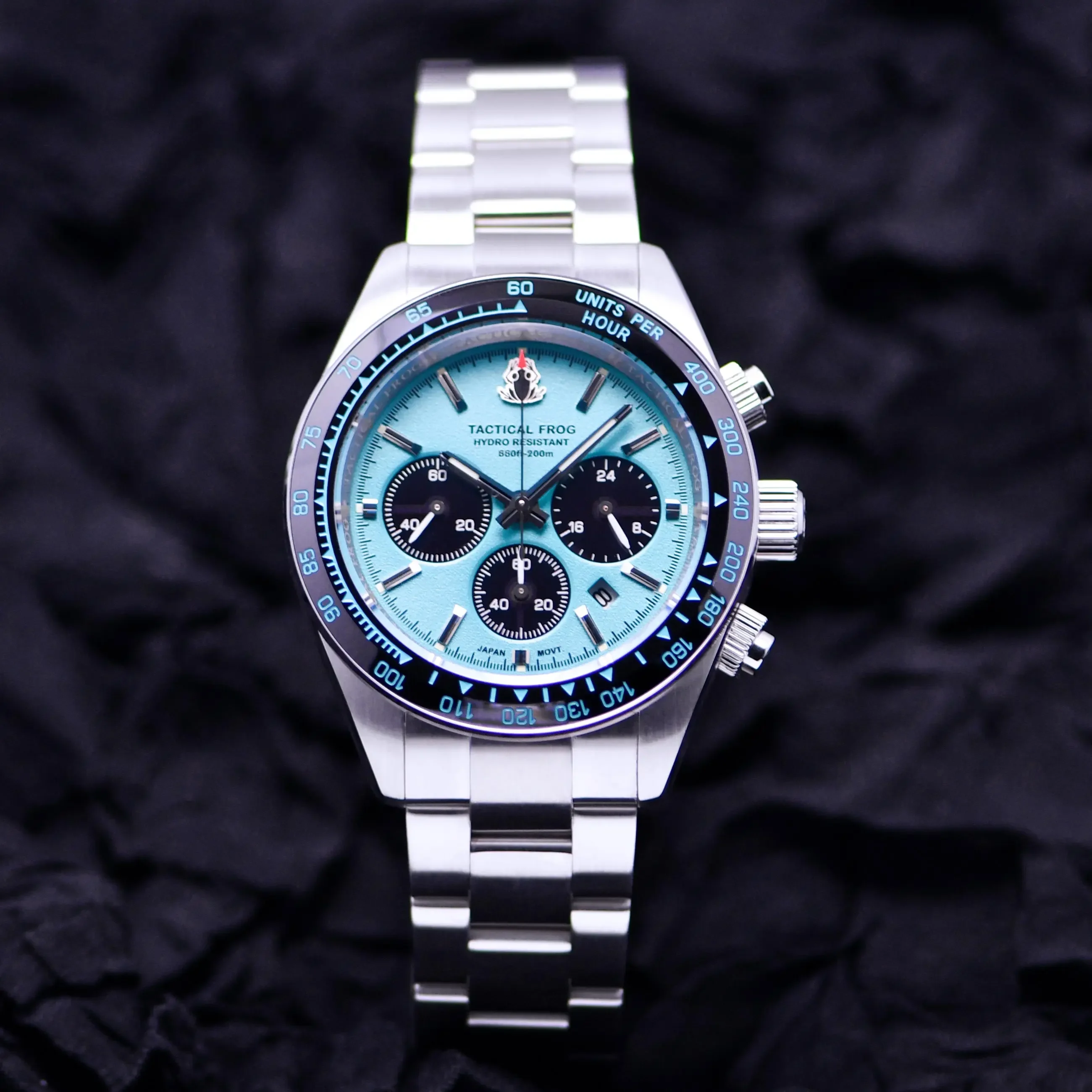 Tactical Frog 41mm Men's Timin - đánh giá và giá Solar Powered Watch