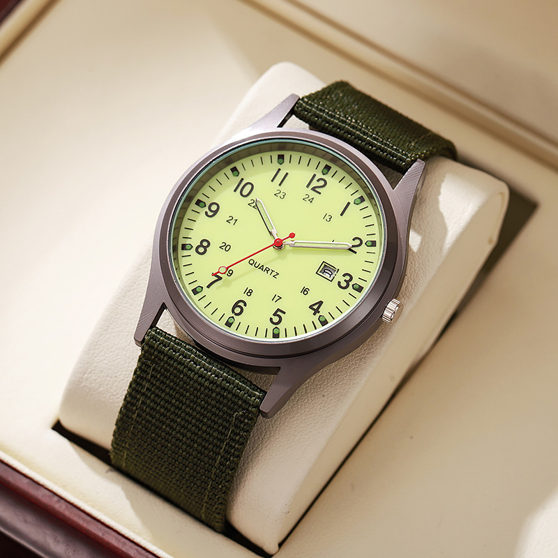 New canvas clothing men's watc - đánh giá và giá Solar Powered Watch