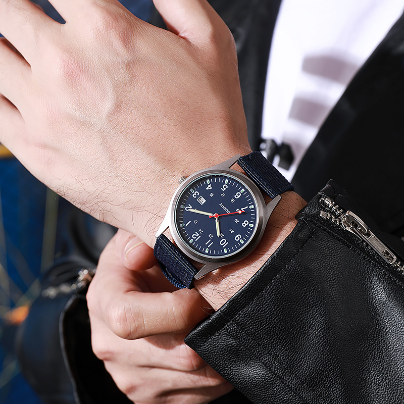 New canvas clothing men's watc - đánh giá và giá Solar Powered Watch
