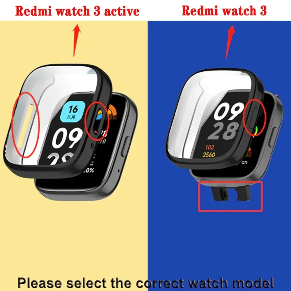 TPU Screen Protector Cover For - đánh giá và giá Smartwatch Redmi Watches