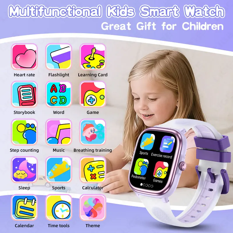 LIGE Smart Watch for Kids Boy  - đánh giá và giá Smartwatch Watches Birthday Gift For Girls