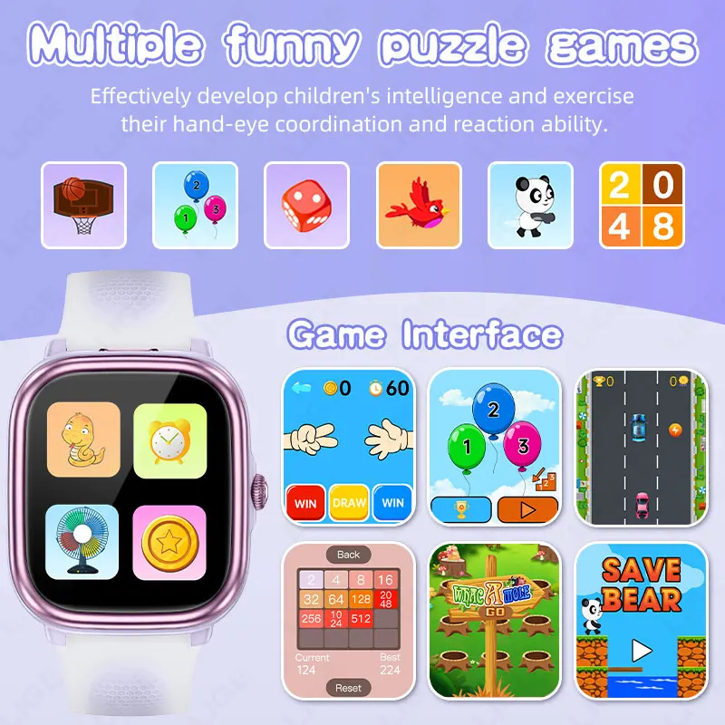 LIGE Smart Watch for Kids Boy  - đánh giá và giá Smartwatch Watches Birthday Gift For Girls