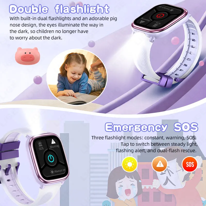 LIGE Smart Watch for Kids Boy  - đánh giá và giá Smartwatch Watches Birthday Gift For Girls