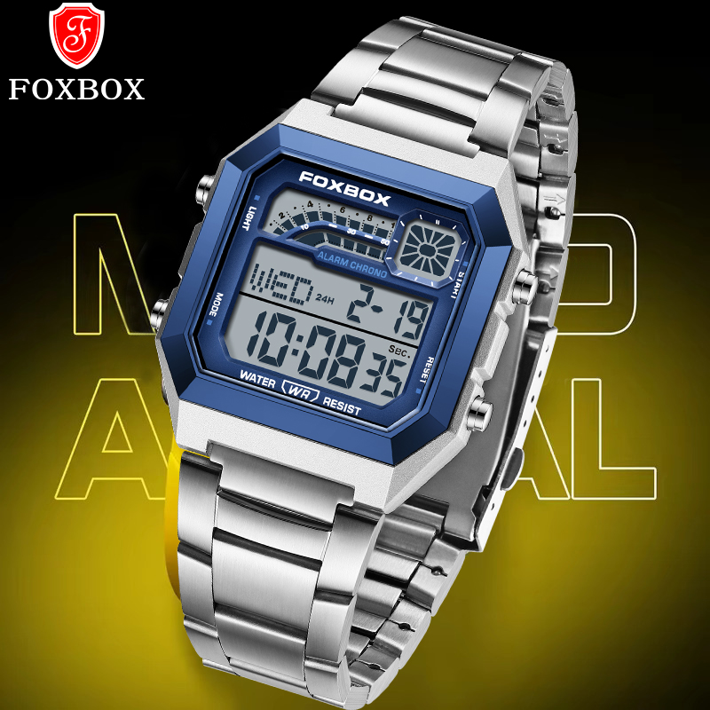 FOXBOX Fashion Luxury Digital  - đánh giá và giá Analog Quartz Watch