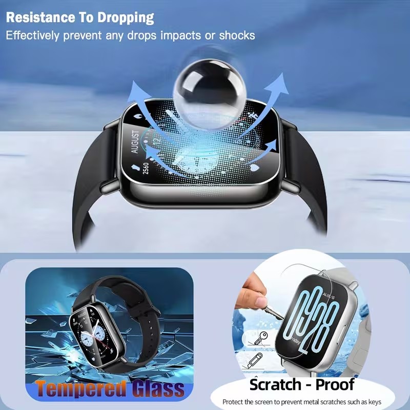 1-5Pcs Tempered Glass for Xiao - đánh giá và giá Smartwatch Redmi Watches