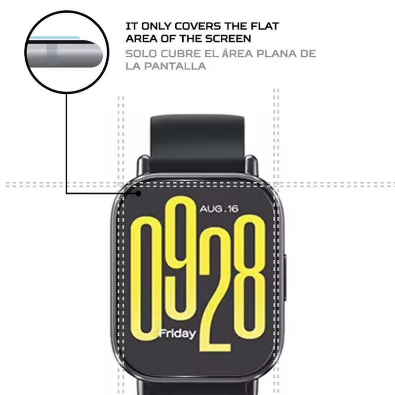 1-5Pcs Tempered Glass for Xiao - đánh giá và giá Smartwatch Redmi Watches