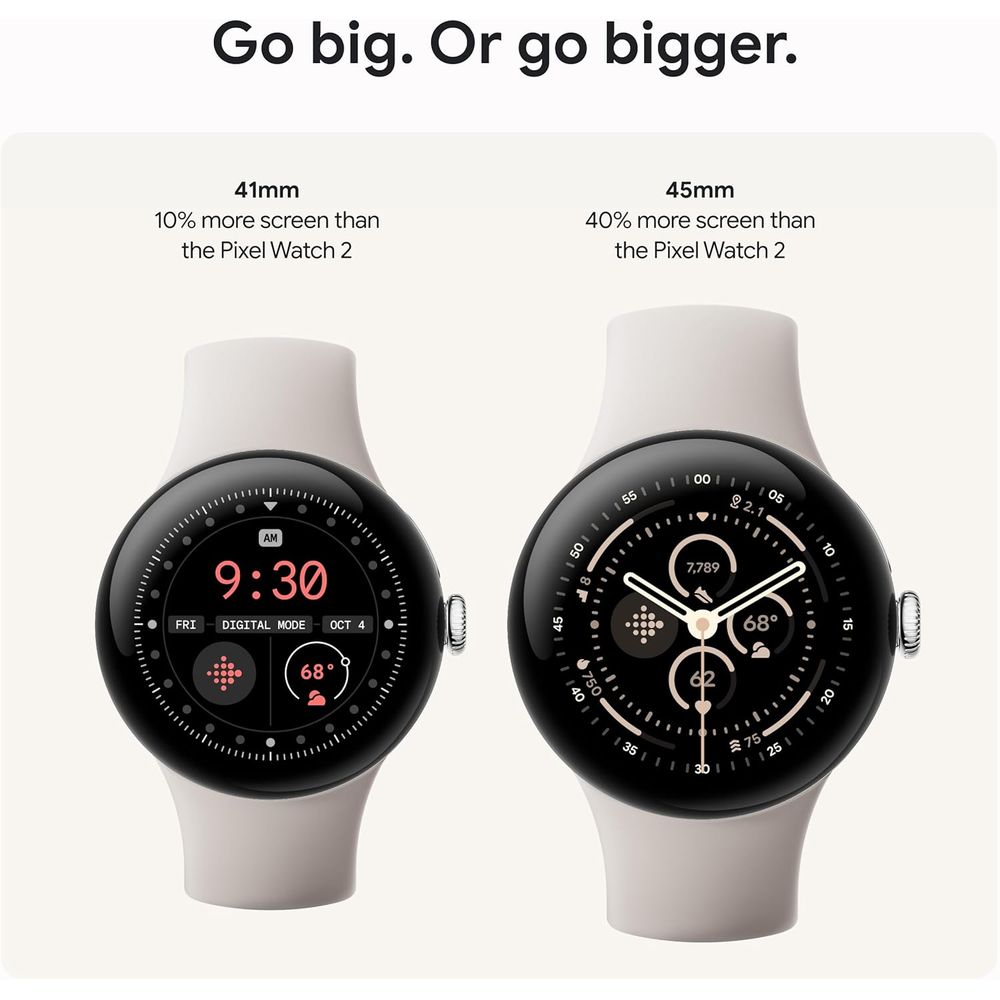 Pixel Watch 3 (45mm) 2024 el - - đánh giá và giá Smartwatch El
