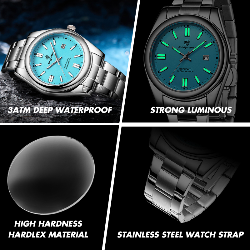 PAAZOMU Sports Luxury Watch Fo - đánh giá và giá Smartwatch Casual Watches For Men