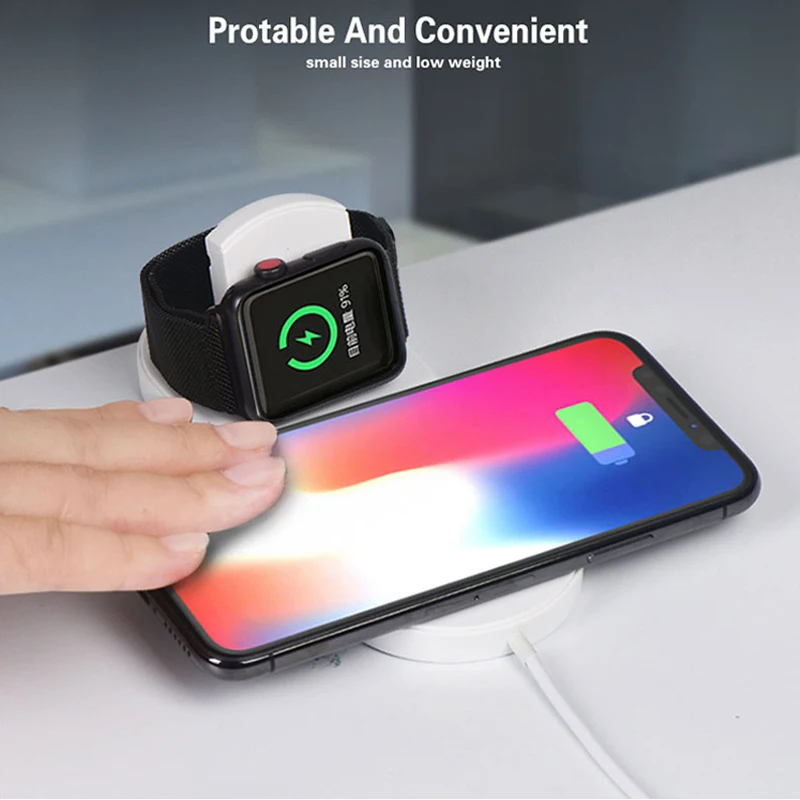 2 in 1 Fast Wireless Charger P - đánh giá và giá Watch Watch Xs