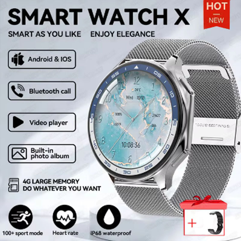 1.43 inch Big Screen Men Women - đánh giá và giá Watch Watch Xs