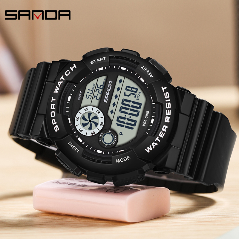 SANDA G style Fashion Women Sp - đánh giá và giá Chronograph Sport Watch